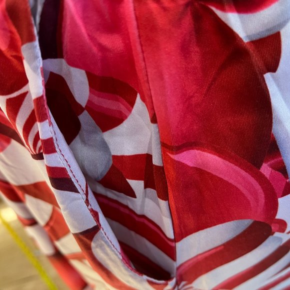 ๐Ruiyize Eye Catching Red - White Christmas Party Maxi Dress - Picture 9 of 15